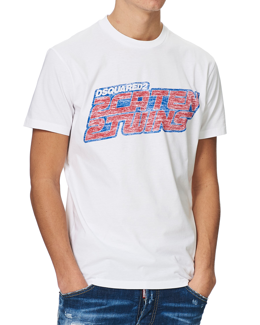Herren | T-Shirts | Dsquared2 | Caten Twins Tee White
