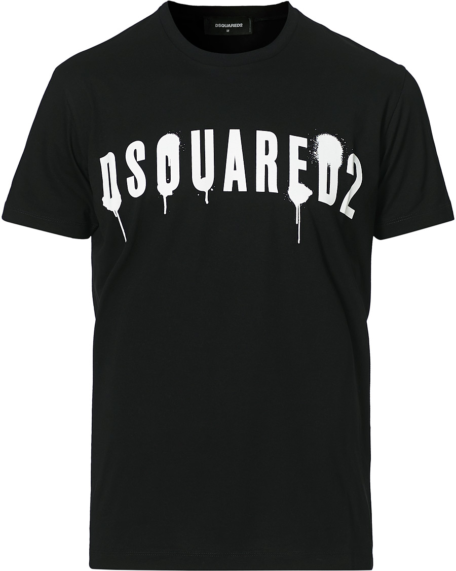 Herren | T-Shirts | Dsquared2 | Graffiti Logo Tee Black