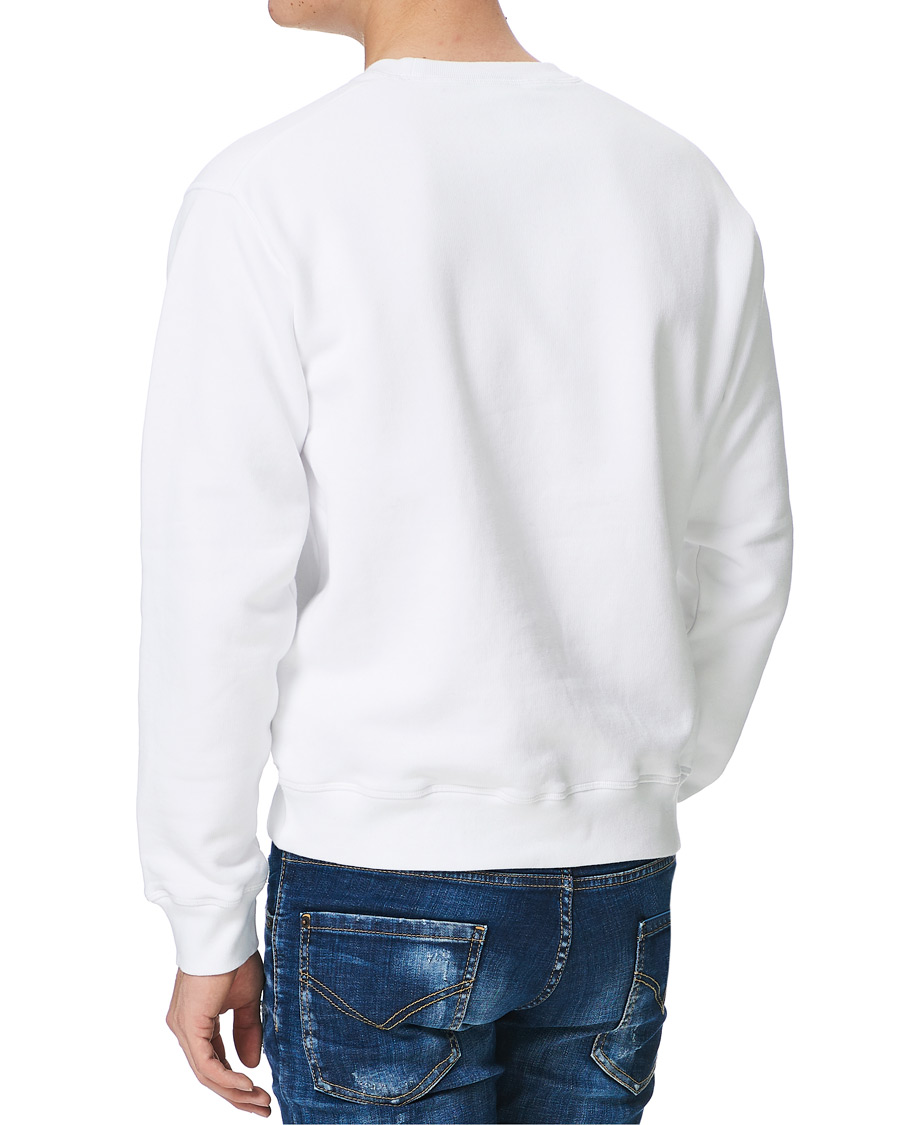 Herren | Pullover | Dsquared2 | Icon Logo Sweatshirt White