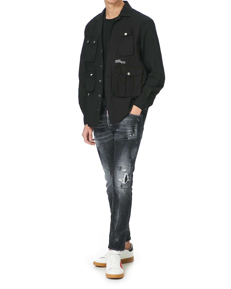 Herren | Hemden | Dsquared2 | Tactical Drop Shirt Black