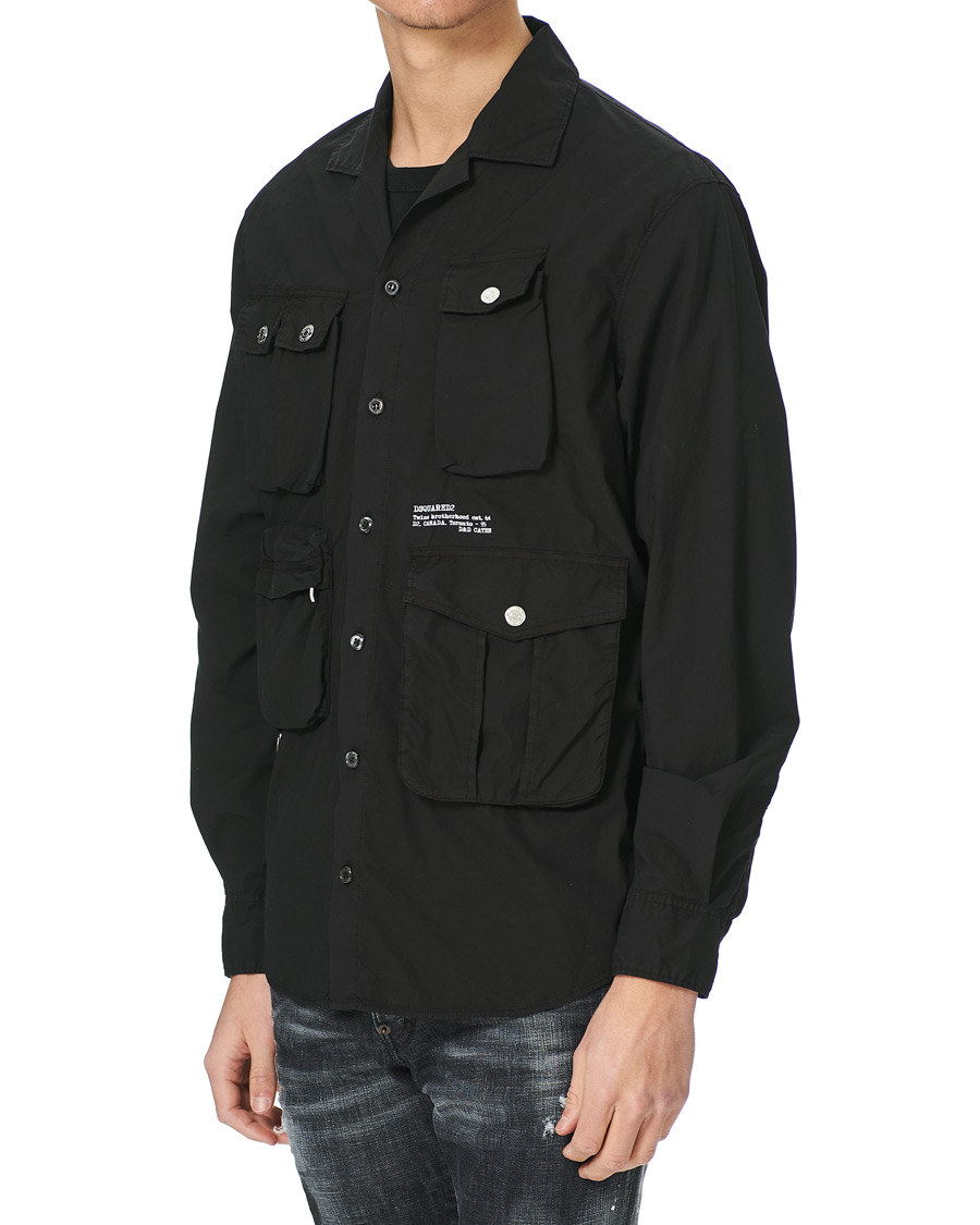 Herren | Hemden | Dsquared2 | Tactical Drop Shirt Black