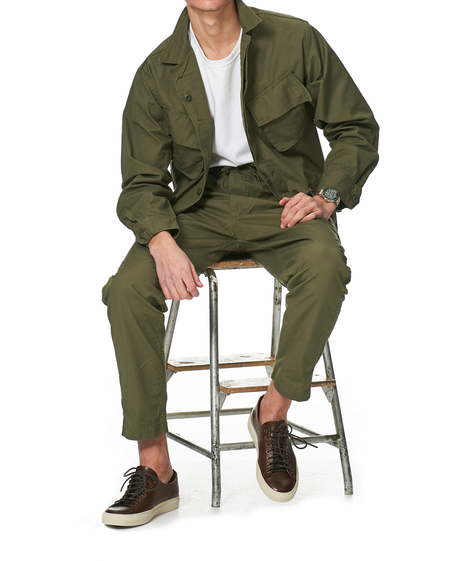 Herren | Hosen | orSlow | New Yorker Pants Dark Military