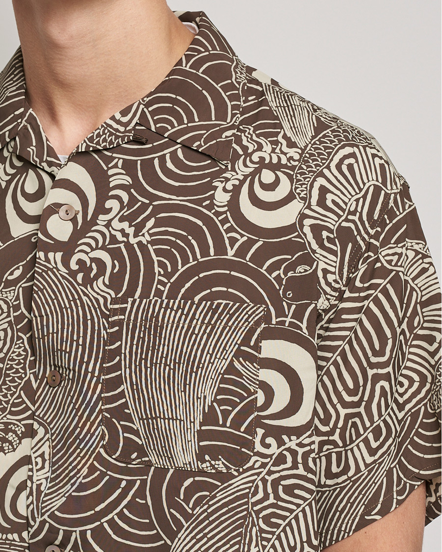 Herren | Hemden | orSlow | Hawaiian Shirt Turtle Print