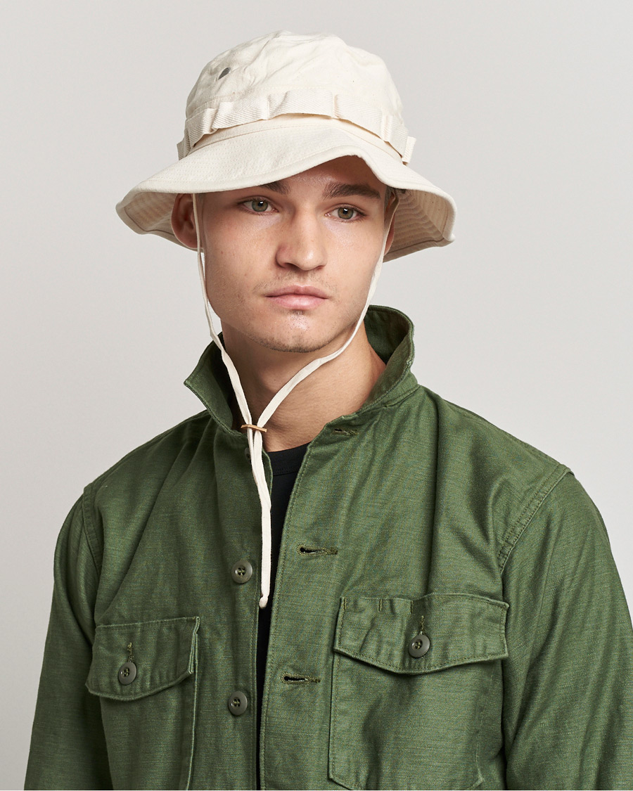 Herren | orSlow US Army Jungle Hat Ecru | orSlow | US Army Jungle Hat Ecru