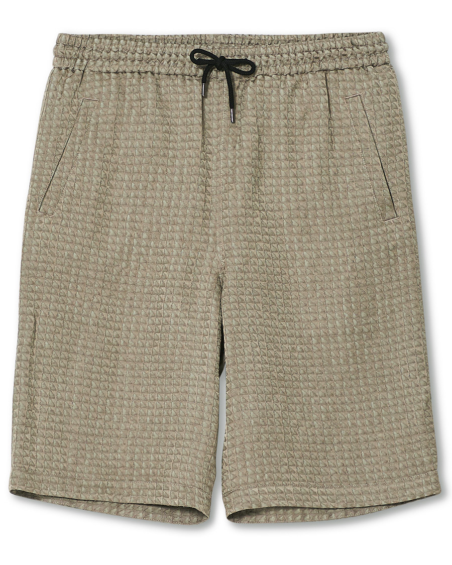 Herren | Shorts | Giorgio Armani | Jacquard Drawstring Shorts Beige