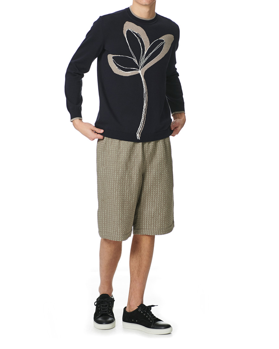 Herren | Shorts | Giorgio Armani | Jacquard Drawstring Shorts Beige