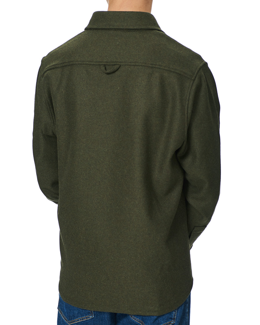 Herren | Hemden | A.P.C. | Basile Wool Shirt Jacket Olive