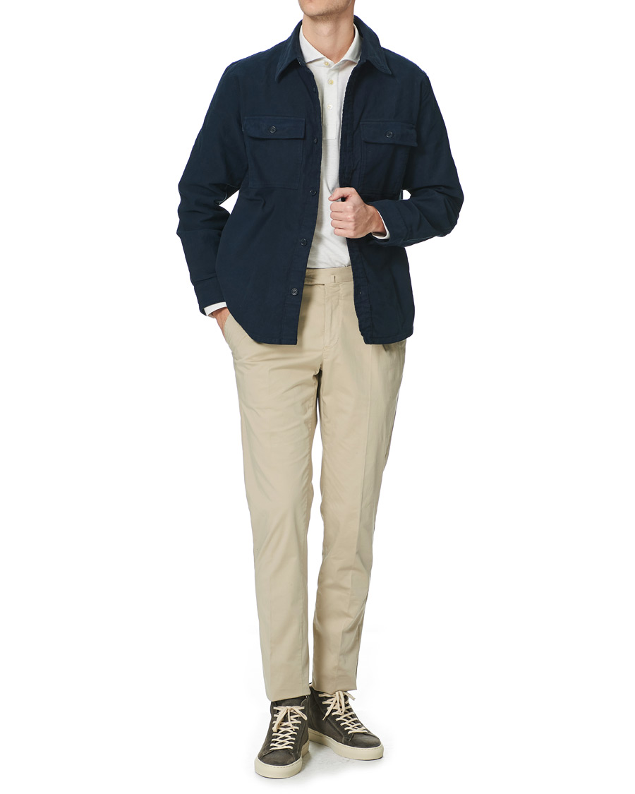 Herren | Hemden | A.P.C. | Bastian Cotton Overshirt Navy
