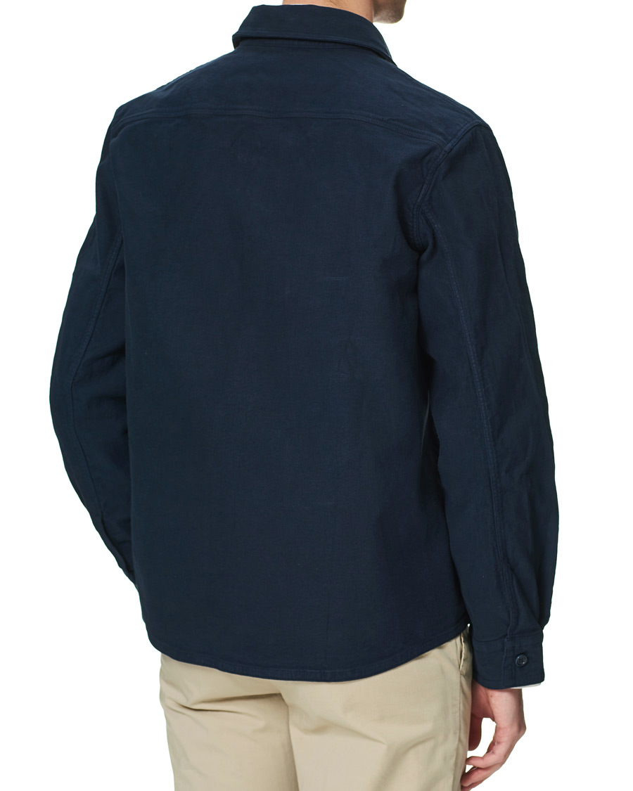 Herren | Hemden | A.P.C. | Bastian Cotton Overshirt Navy