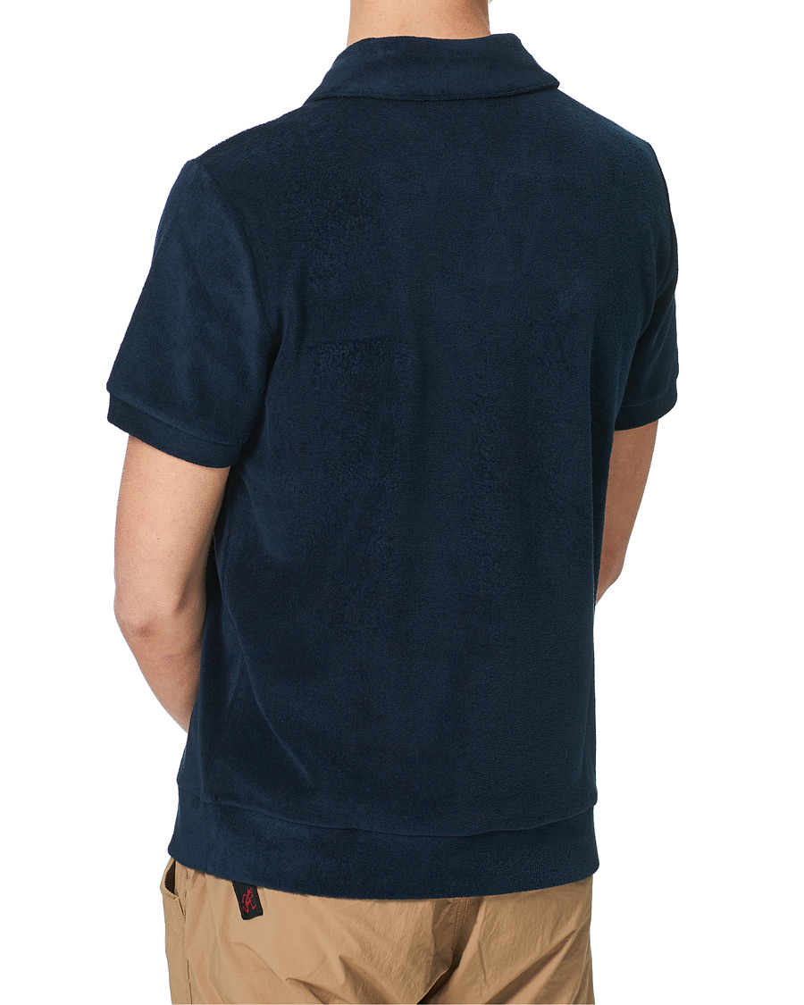 Herren | Poloshirts | A.P.C. | Agustino Short Sleeve Terry Polo Navy