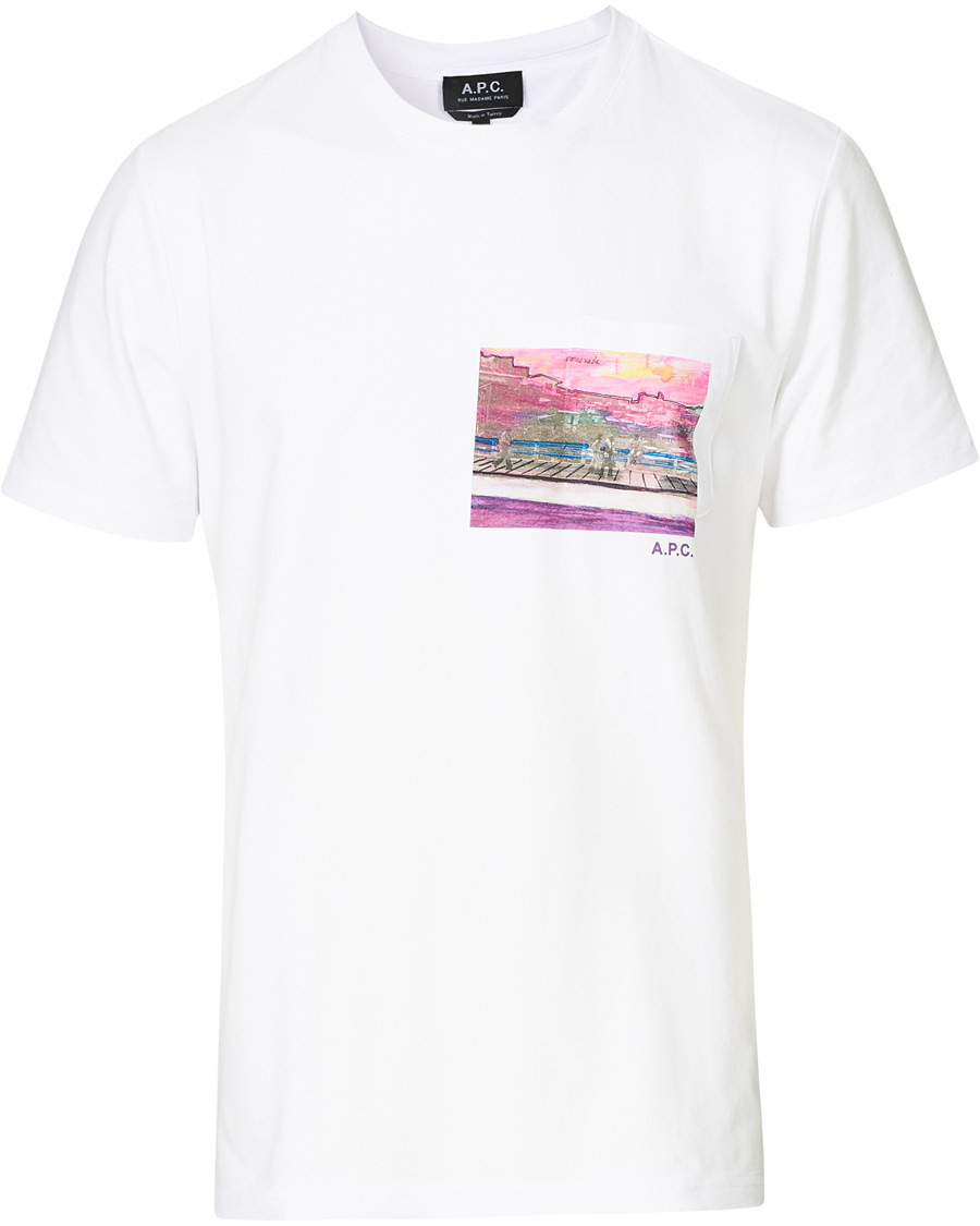 Herren | T-Shirts | A.P.C. | Elias Short Sleeve Tee White