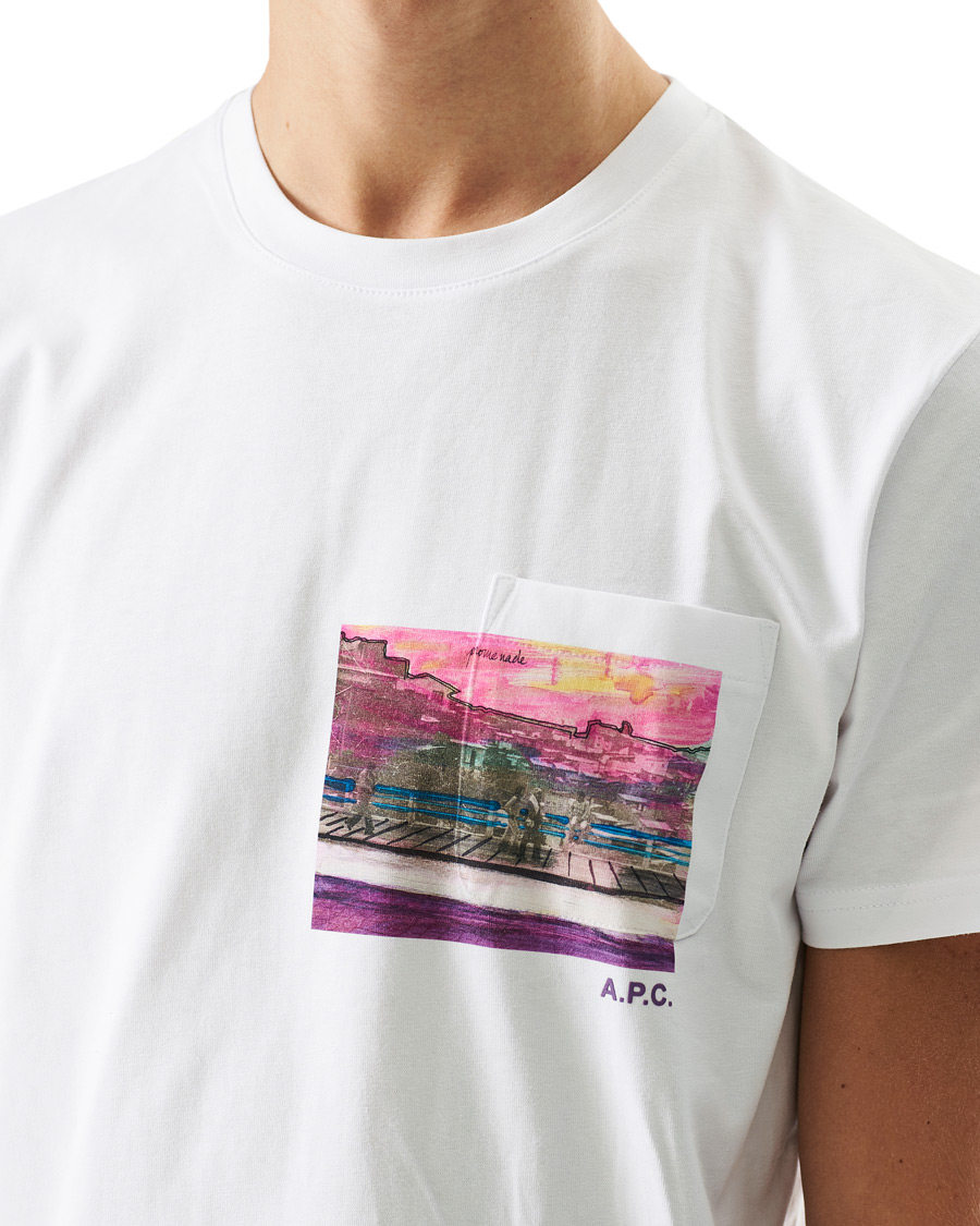 Herren | T-Shirts | A.P.C. | Elias Short Sleeve Tee White