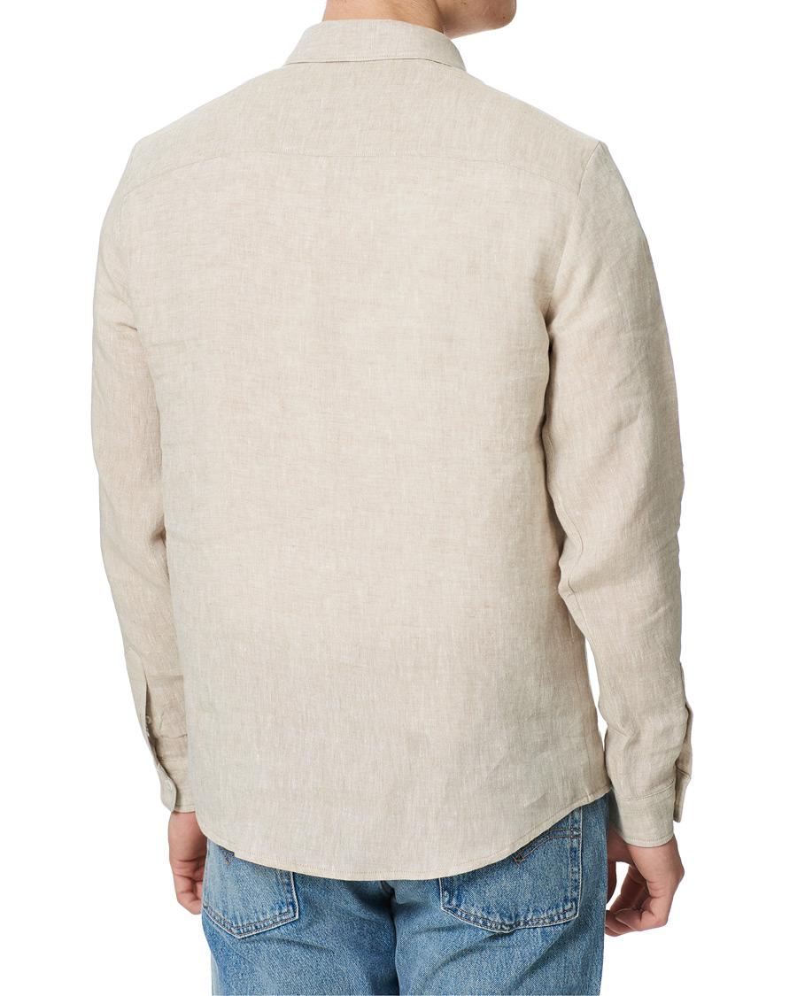 Herren | Hemden | A.P.C. | Vincent Linen Shirt Beige