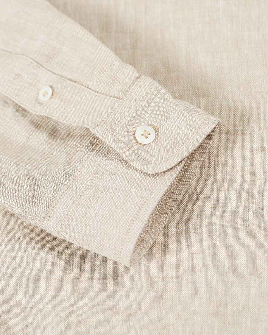 Herren | Hemden | A.P.C. | Vincent Linen Shirt Beige