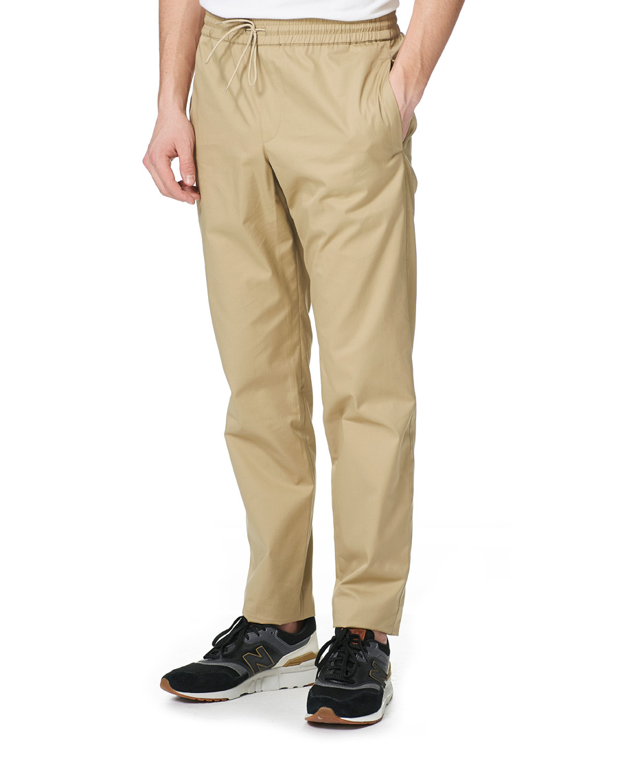 Herren | Hosen | A.P.C. | Kaplan Drawstring Trousers Beige