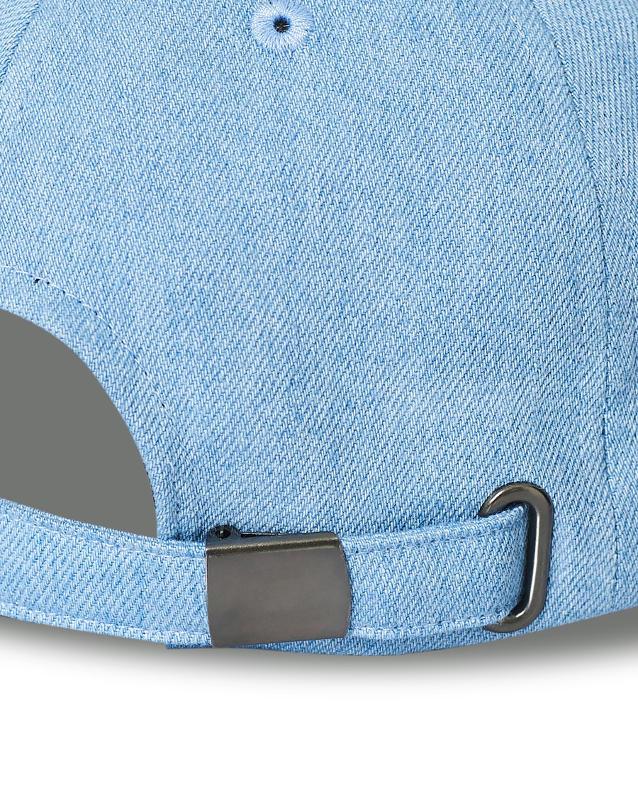 Herren | A.P.C. Charlie Baseball Cap Washed Indigo | A.P.C. | Charlie Baseball Cap Washed Indigo