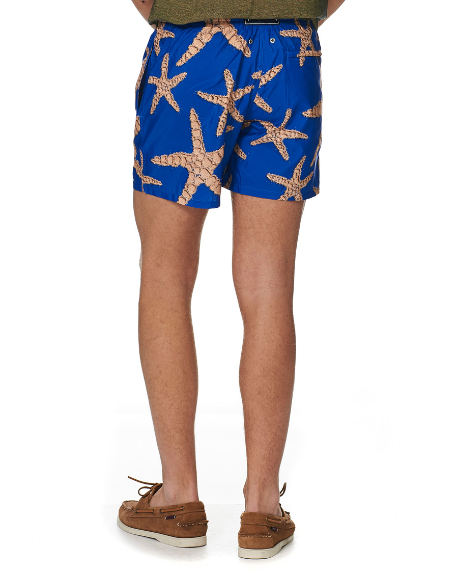 Herren | Badehosen | Vilebrequin | Mahina Swim Shorts Bleu de Mer
