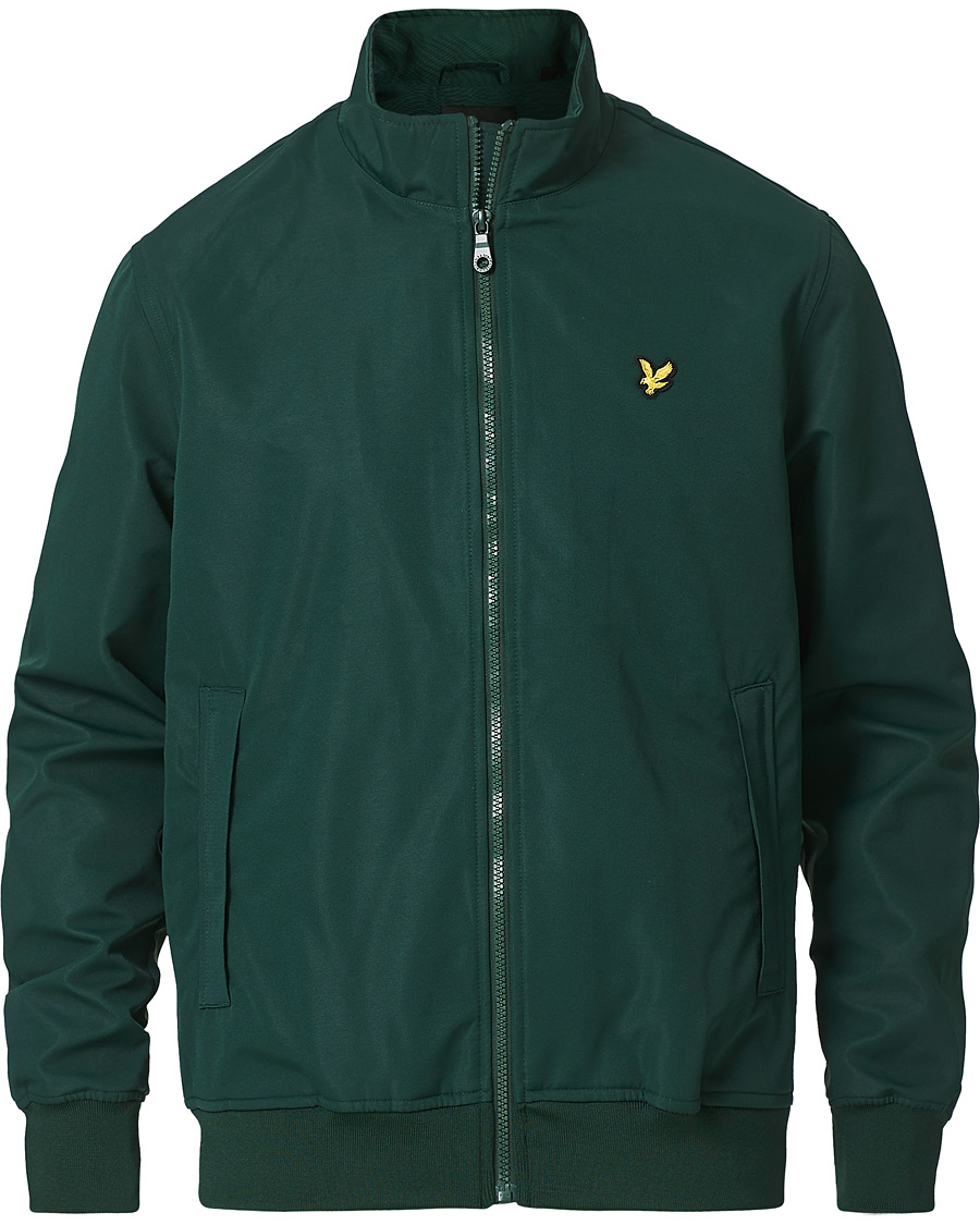 Herren | Jacken | Lyle & Scott | Mesh Backed Funnel Neck Jacket Dark Green