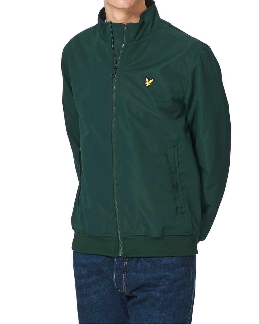 Herren | Jacken | Lyle & Scott | Mesh Backed Funnel Neck Jacket Dark Green