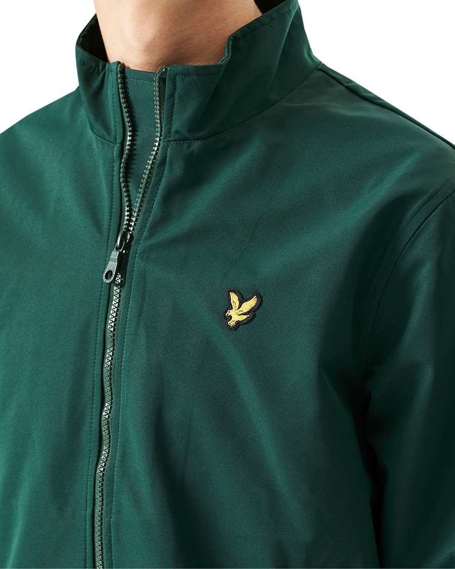Herren | Jacken | Lyle & Scott | Mesh Backed Funnel Neck Jacket Dark Green
