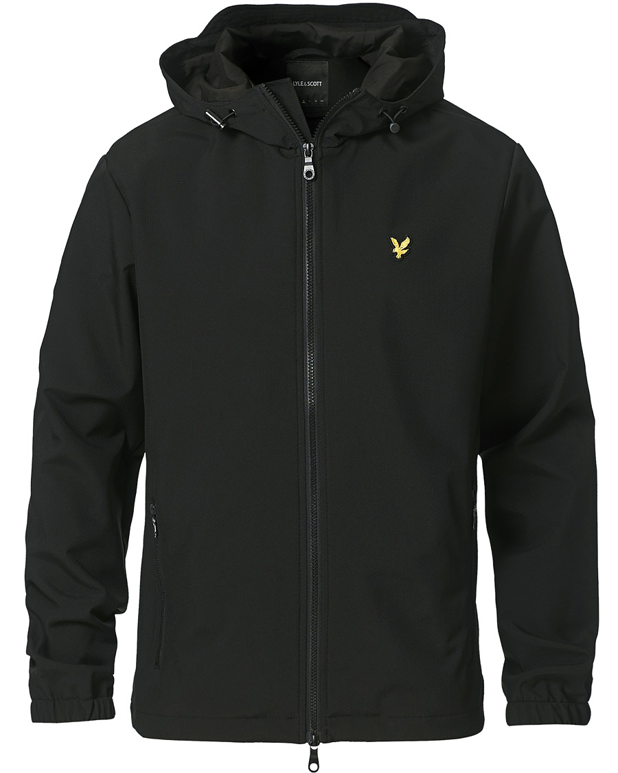 Herren | Jacken | Lyle & Scott | Texture Shell Jacket Black