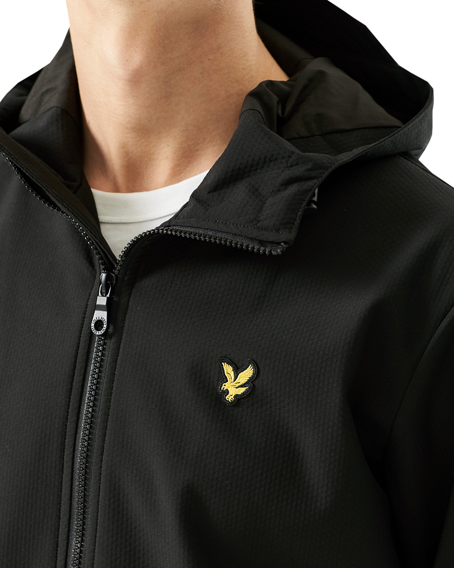 Herren | Jacken | Lyle & Scott | Texture Shell Jacket Black