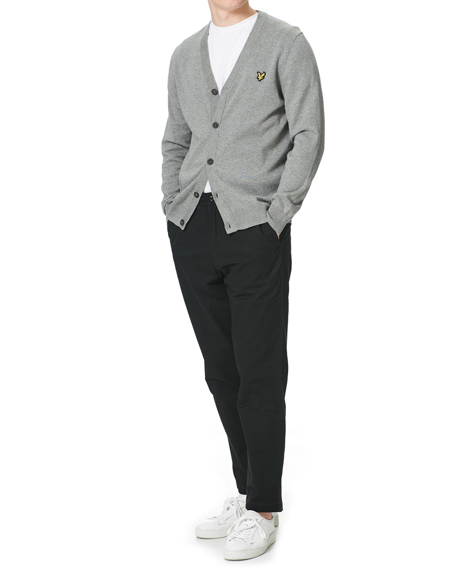 Herren | Pullover | Lyle & Scott | Cotton Cardigan Grey