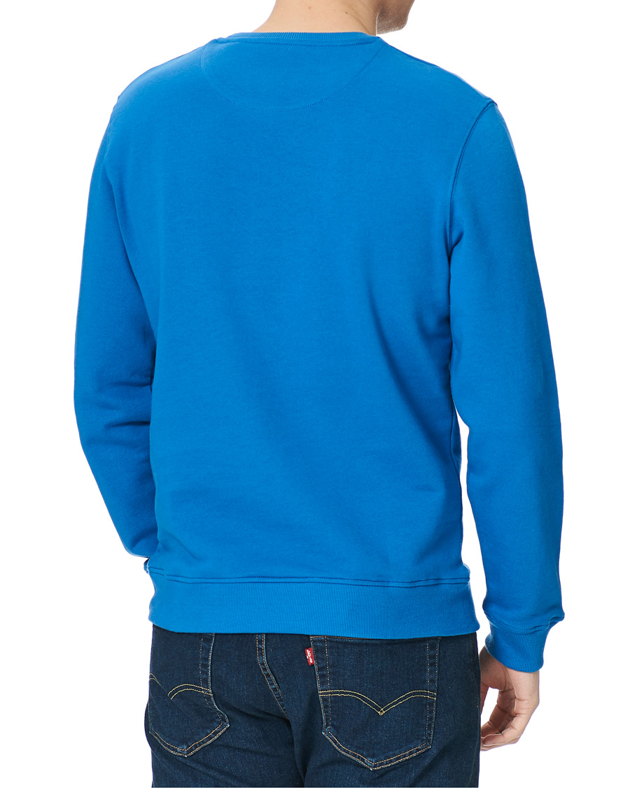 Herren | Pullover | Lyle & Scott | Crew Neck Organic Cotton Sweatshirt Spring Blue
