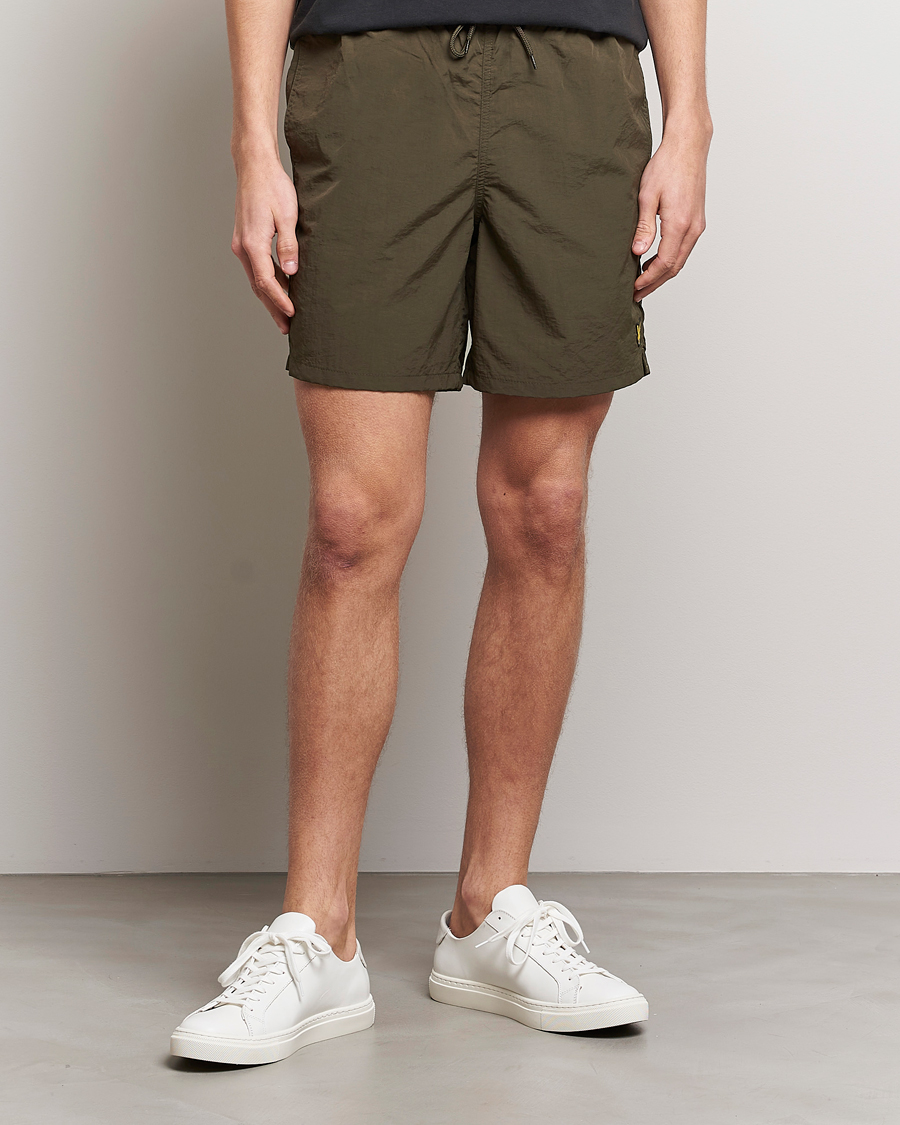 Herren |  | Lyle & Scott | Plain Swimshorts Olive