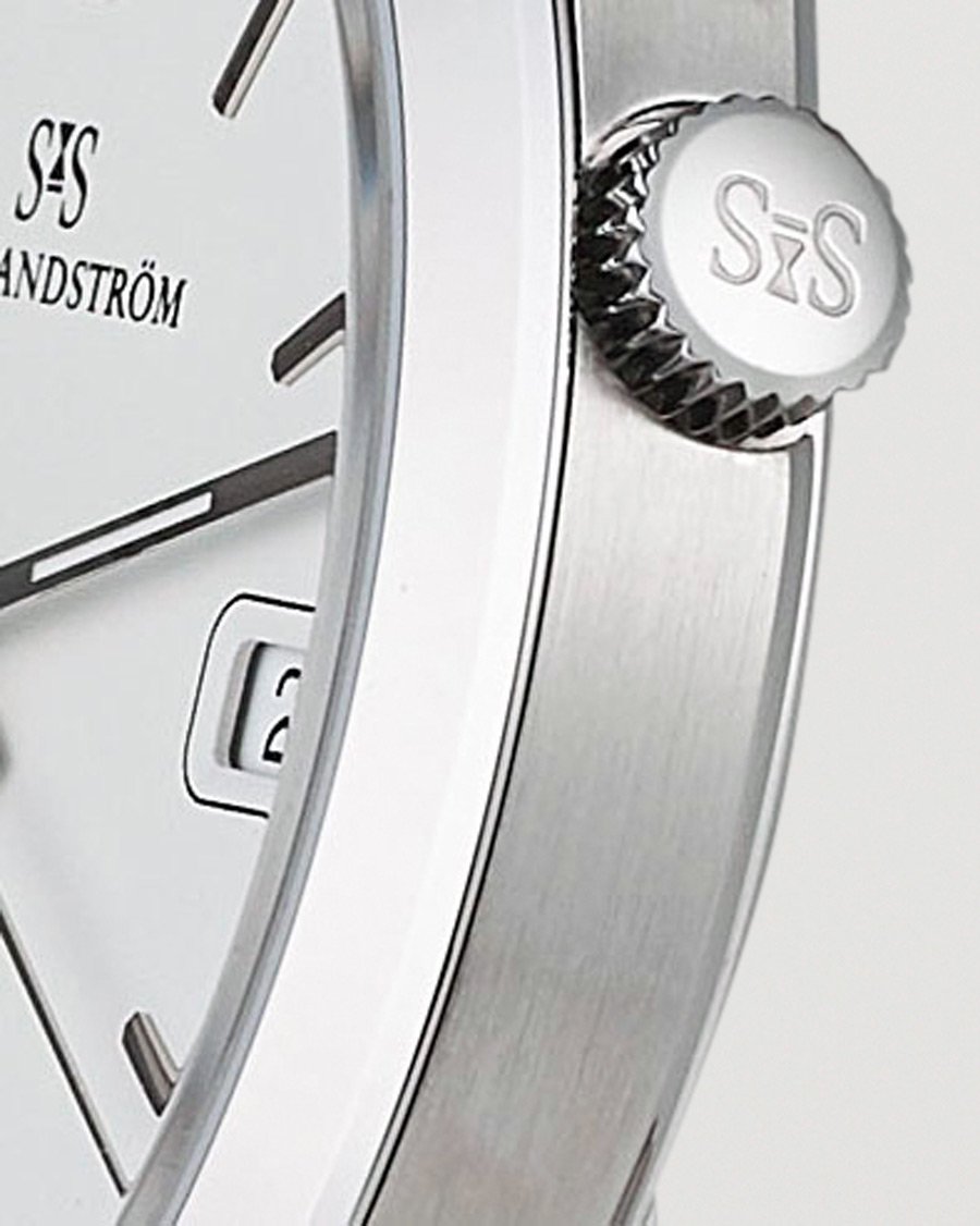 Herren | Sjöö Sandström Jubilee Steel Quartz 40mm White/Black Calf | Sjöö Sandström | Jubilee Steel Quartz 40mm White/Black Calf