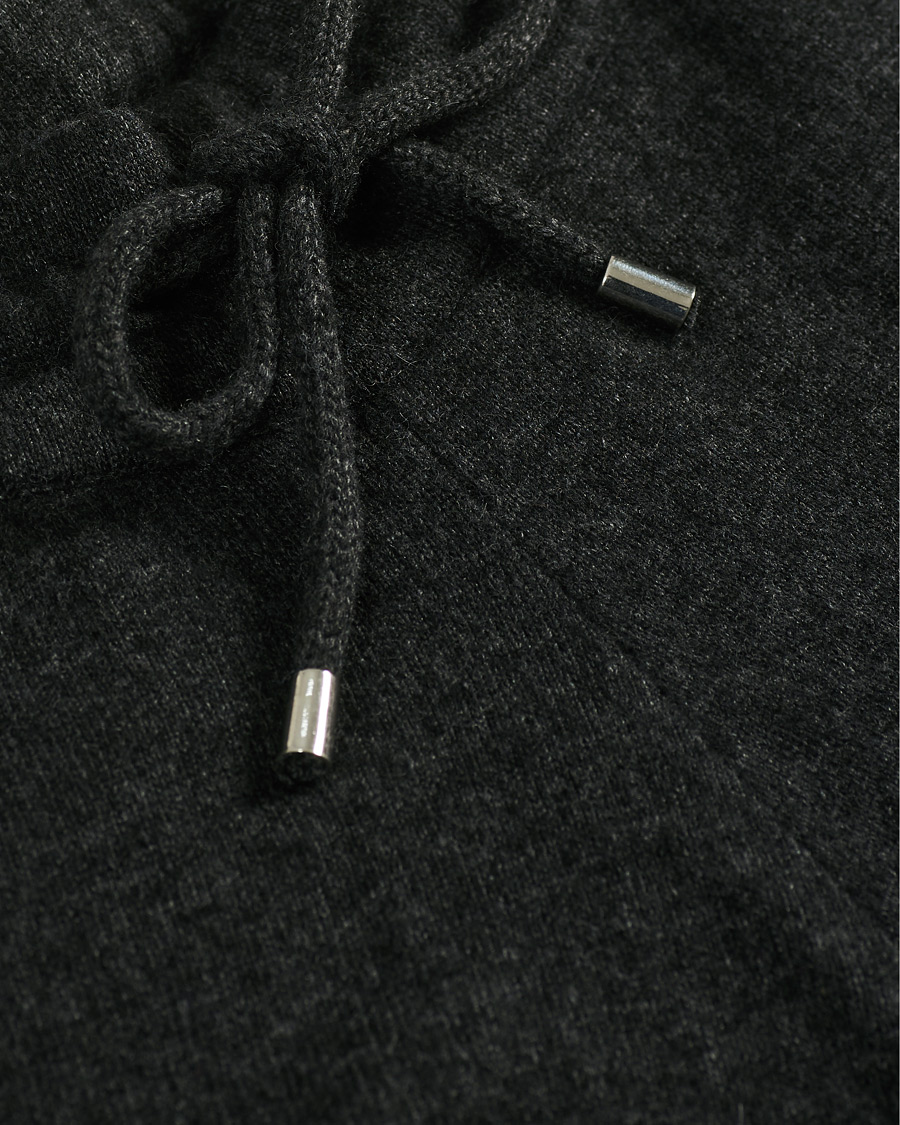 Herren | Hosen | Oscar Jacobson | Parson Wool/Cashmere Sweatpants Charcoal