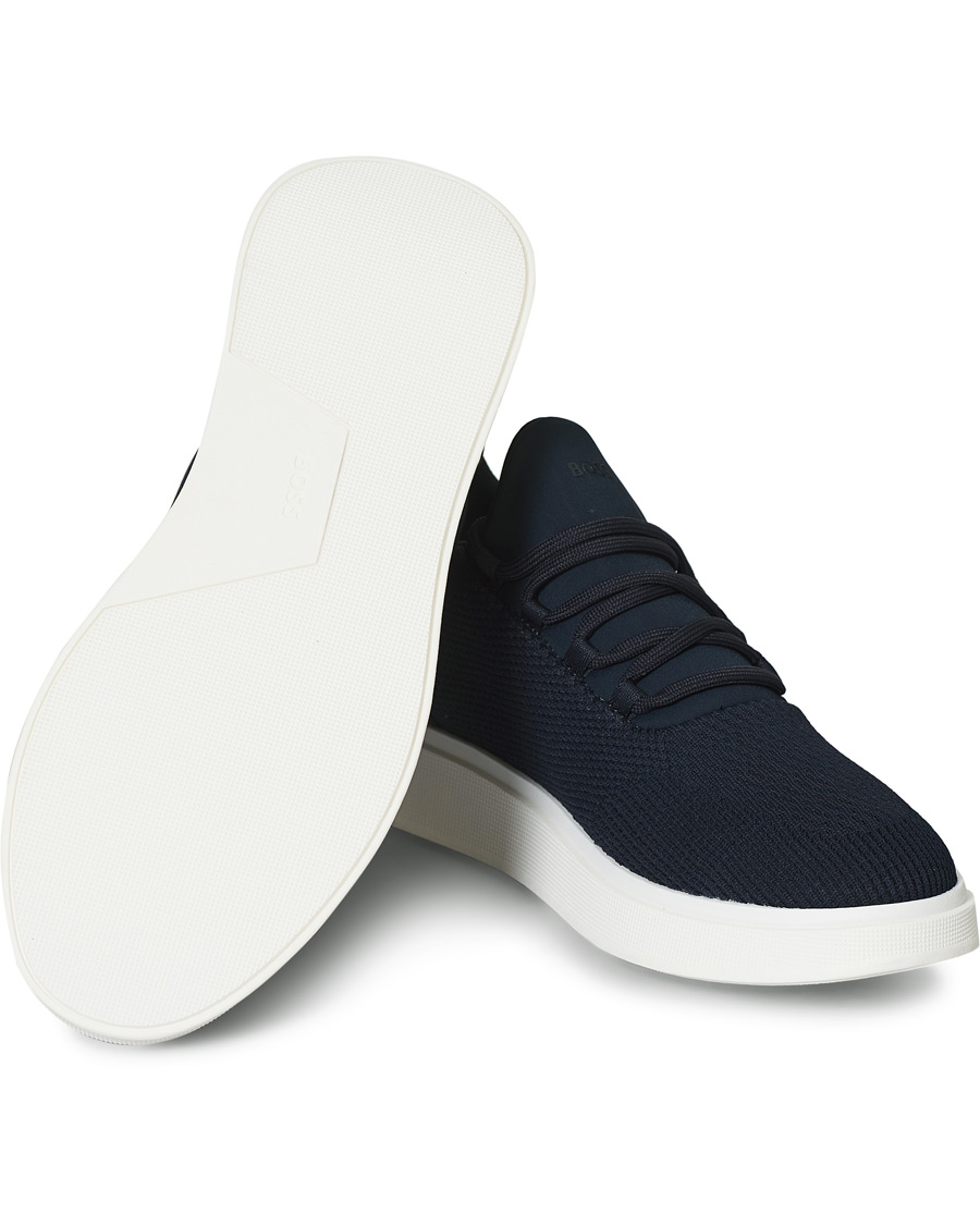 Herren | BOSS Bulton Running Mesh Sneaker Navy | BOSS BLACK | BOSS Bulton Running Mesh Sneaker Navy