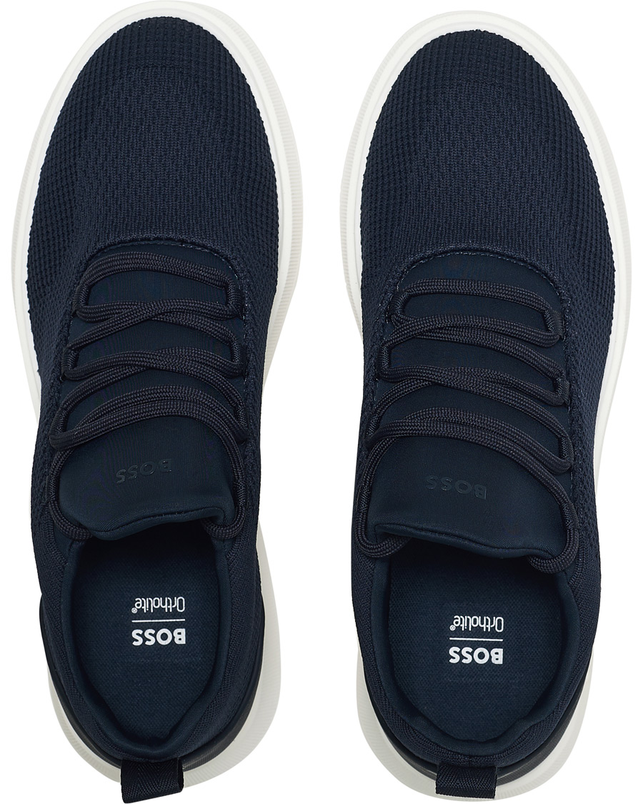 Herren | BOSS Bulton Running Mesh Sneaker Navy | BOSS BLACK | BOSS Bulton Running Mesh Sneaker Navy