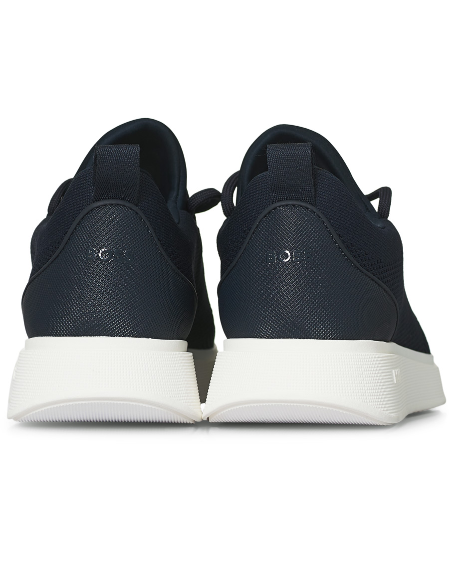 Herren | BOSS Bulton Running Mesh Sneaker Navy | BOSS BLACK | BOSS Bulton Running Mesh Sneaker Navy
