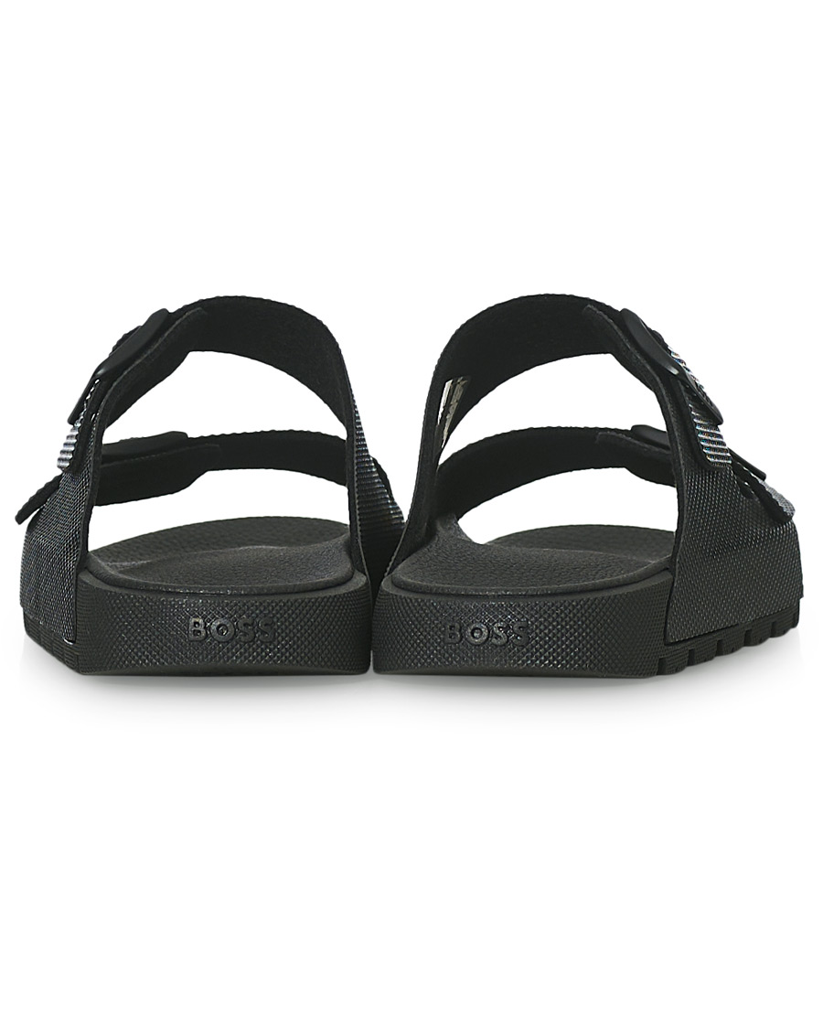 Herren | BOSS Surfley Sandal Black | BOSS BLACK | BOSS Surfley Sandal Black