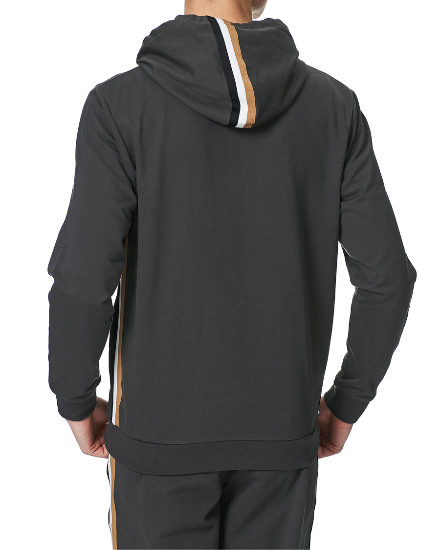 Herren | Pullover | BOSS BLACK | BOSS Heritage Tracksuit Full-Zip Hoodie Dark Grey