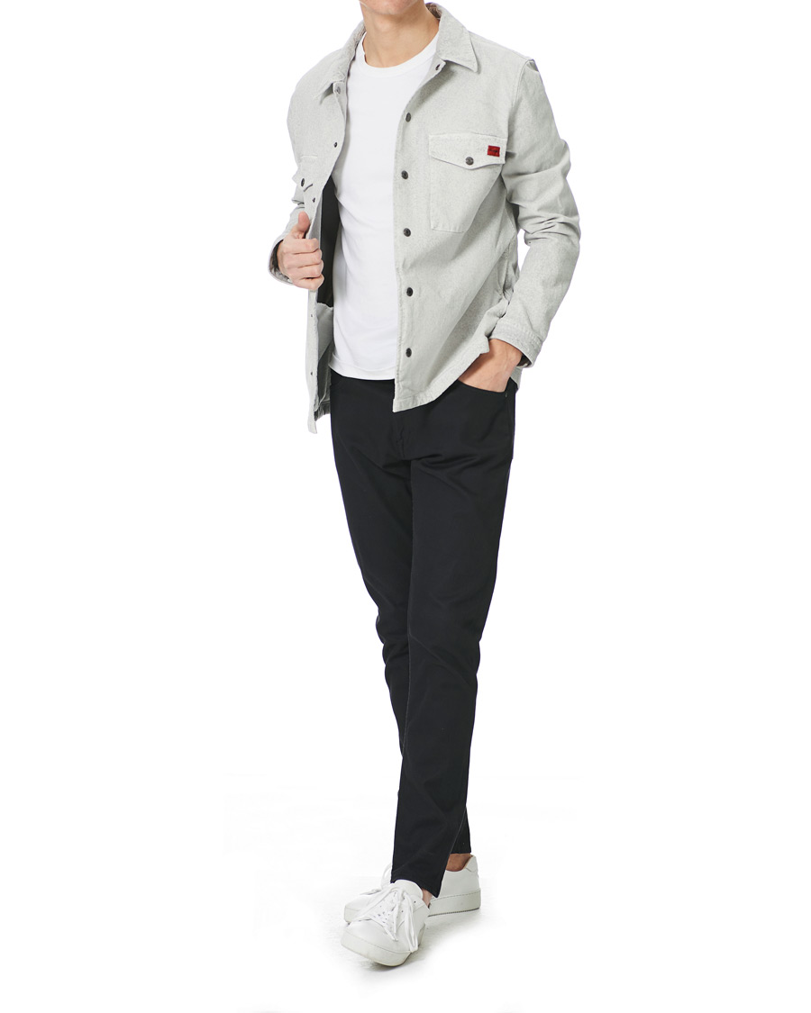 Herren | Hemden | HUGO | Enalu Overshirt Medium Grey