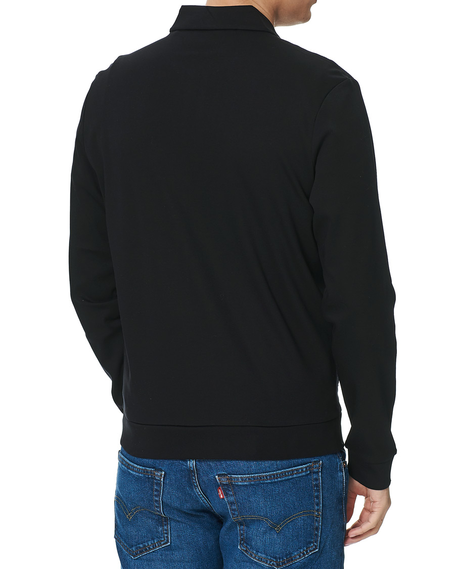 Herren | Pullover | BOSS BLACK | BOSS Skiles Knitted Full-Zip Sweater Black