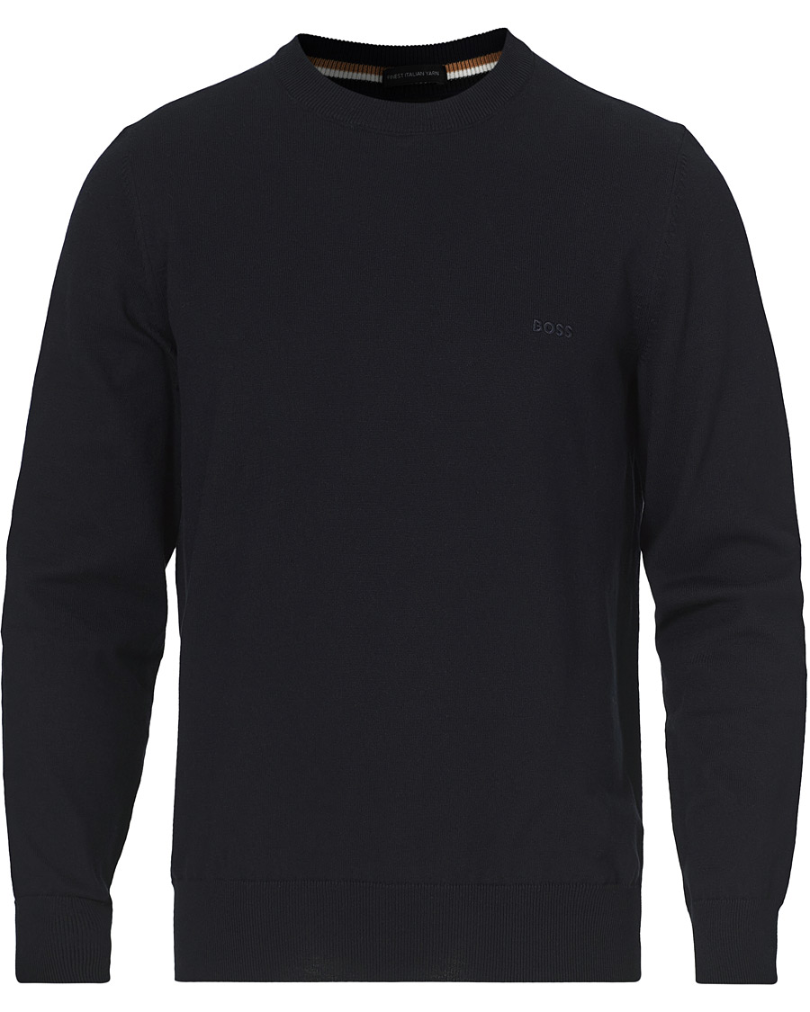 Herren | Pullover | BOSS BLACK | BOSS Pacas Knitted Pullover Dark Blue