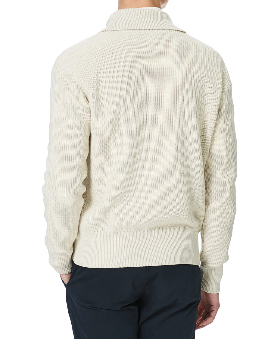Herren | Pullover | BOSS BLACK | BOSS Etion Shawl Collar Cardigan Open White