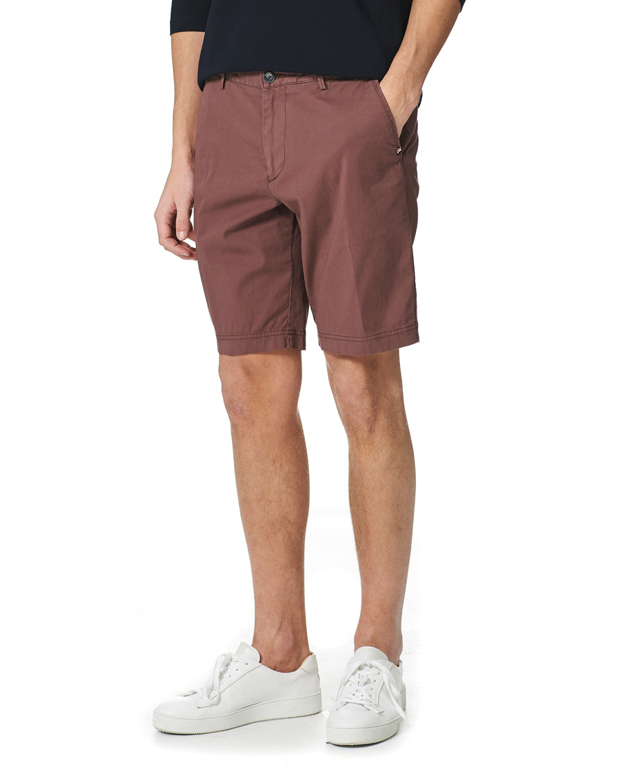 Herren | Shorts | BOSS BLACK | BOSS Slice Chino Shorts Dark Red