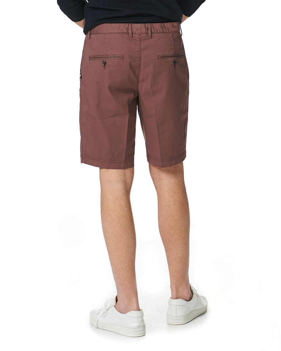 Herren | Shorts | BOSS BLACK | BOSS Slice Chino Shorts Dark Red
