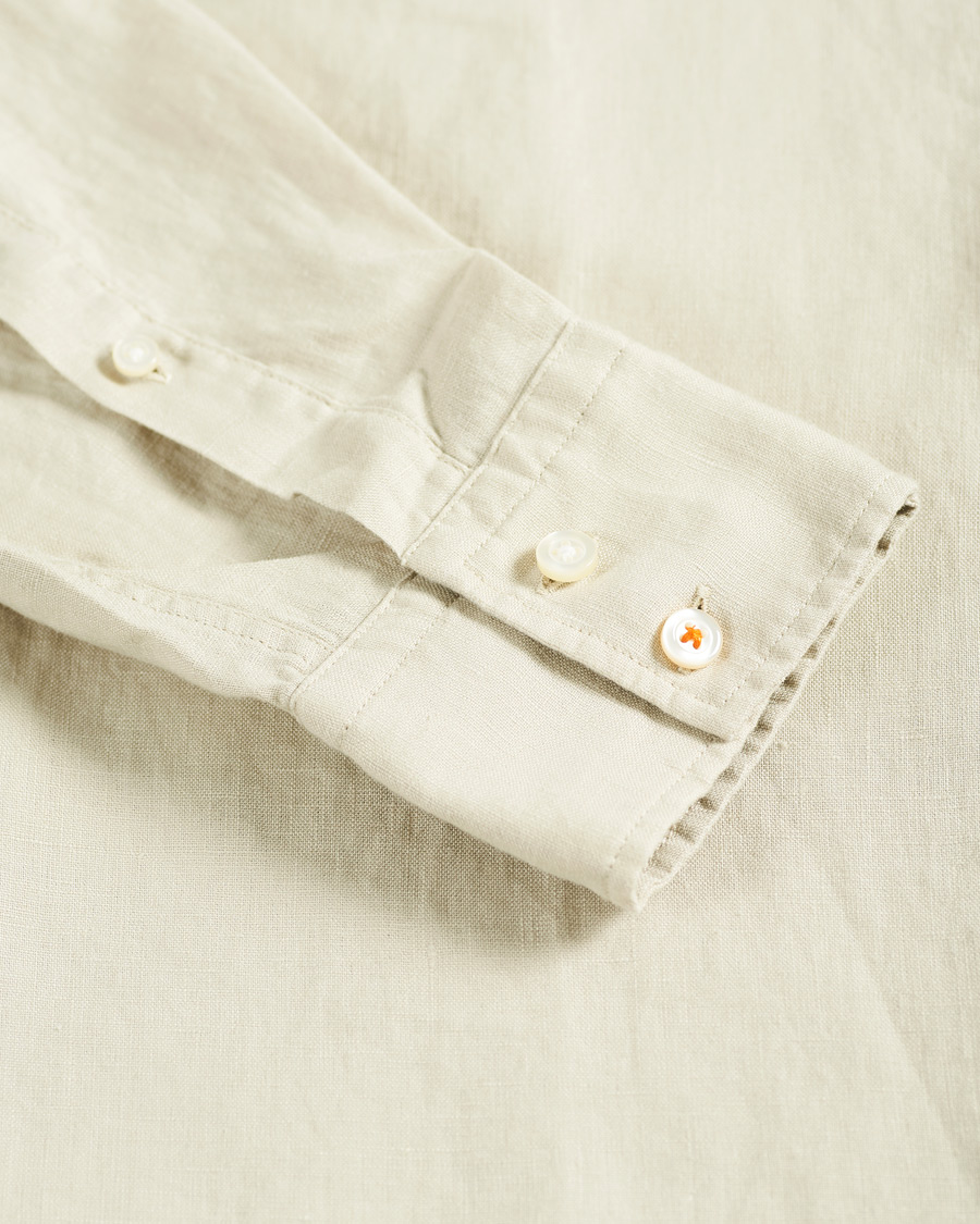Herren | Hemden | BOSS ORANGE | BOSS Casual Relegent Linen Shirt Light Beige