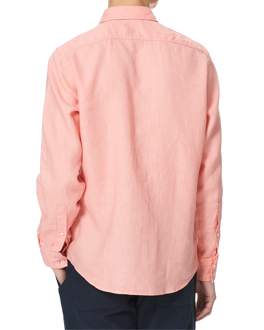 Herren | Hemden | BOSS ORANGE | BOSS Casual Relegent Linen Shirt Pastel Red