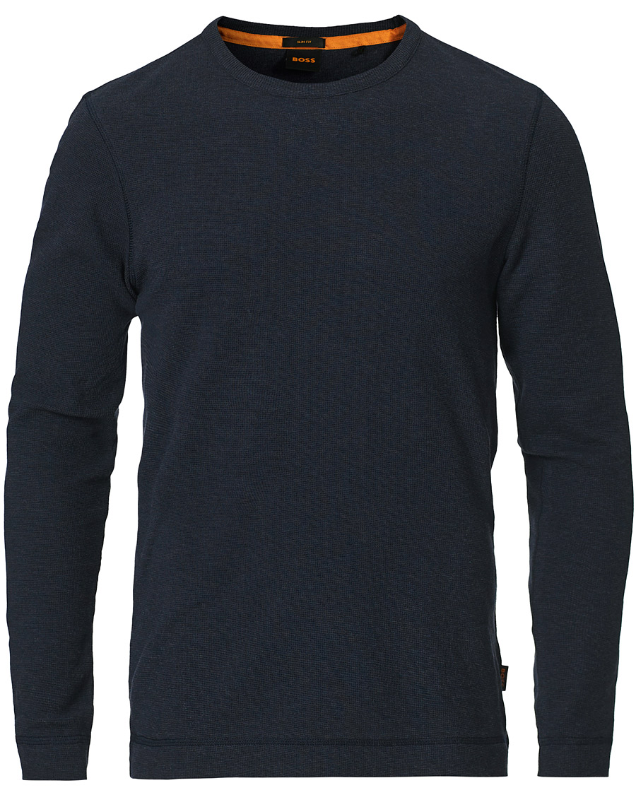 Herren | Strickpullover | BOSS Casual | Tempest Sweater Dark Blue