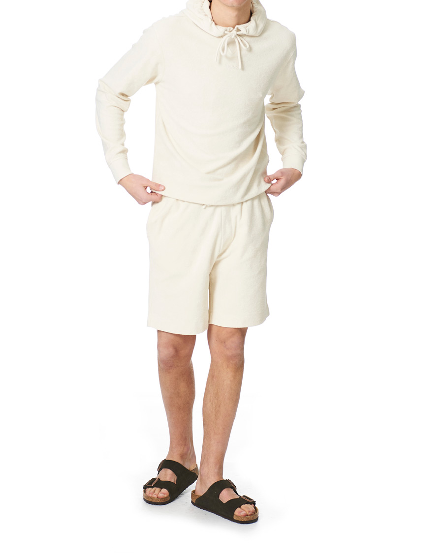 Herren | Pullover | BOSS ORANGE | BOSS Casual Wetowel Terry Hoodie Open White