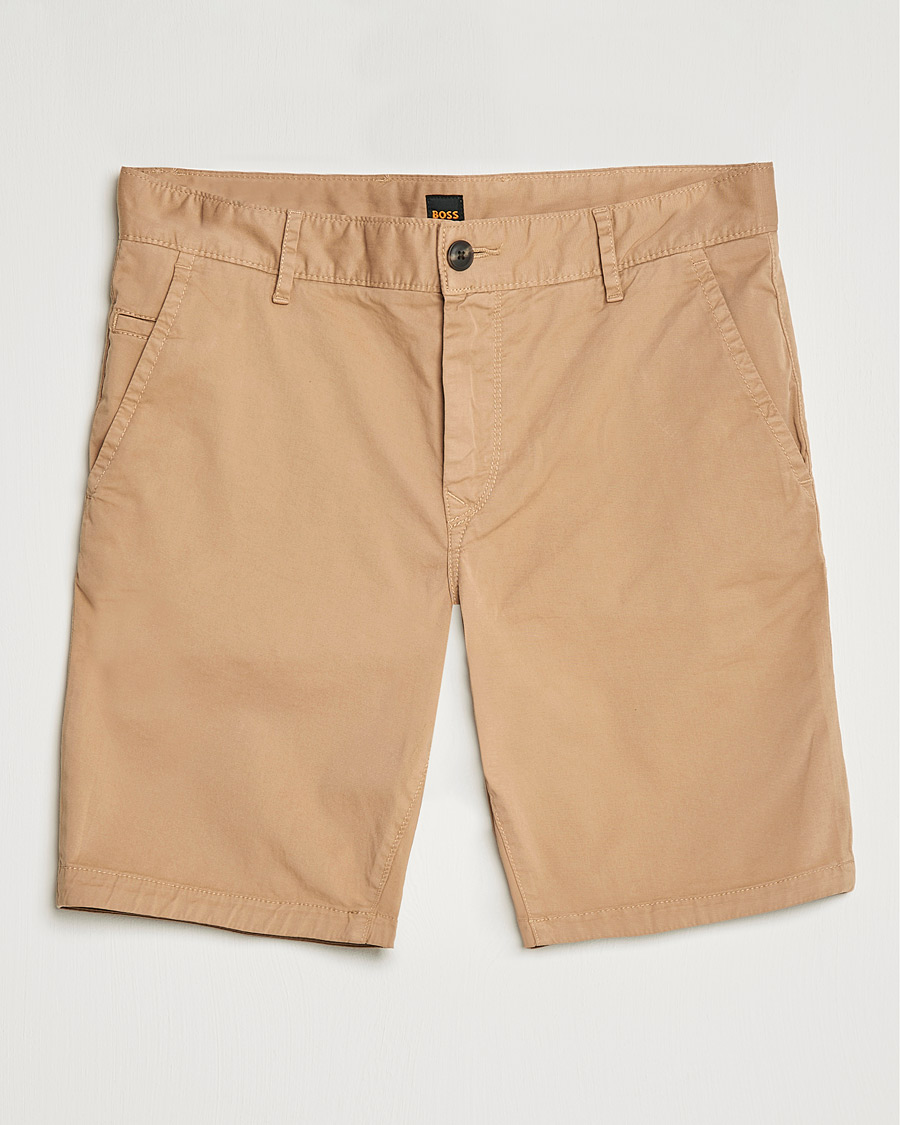 Herren | Shorts | BOSS ORANGE | BOSS Casual Schino Slim Chino Shorts Medium Beige