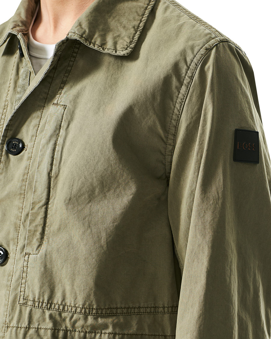 Herren | Jacken | BOSS ORANGE | BOSS Casual Osmar Field Jacket Open Green