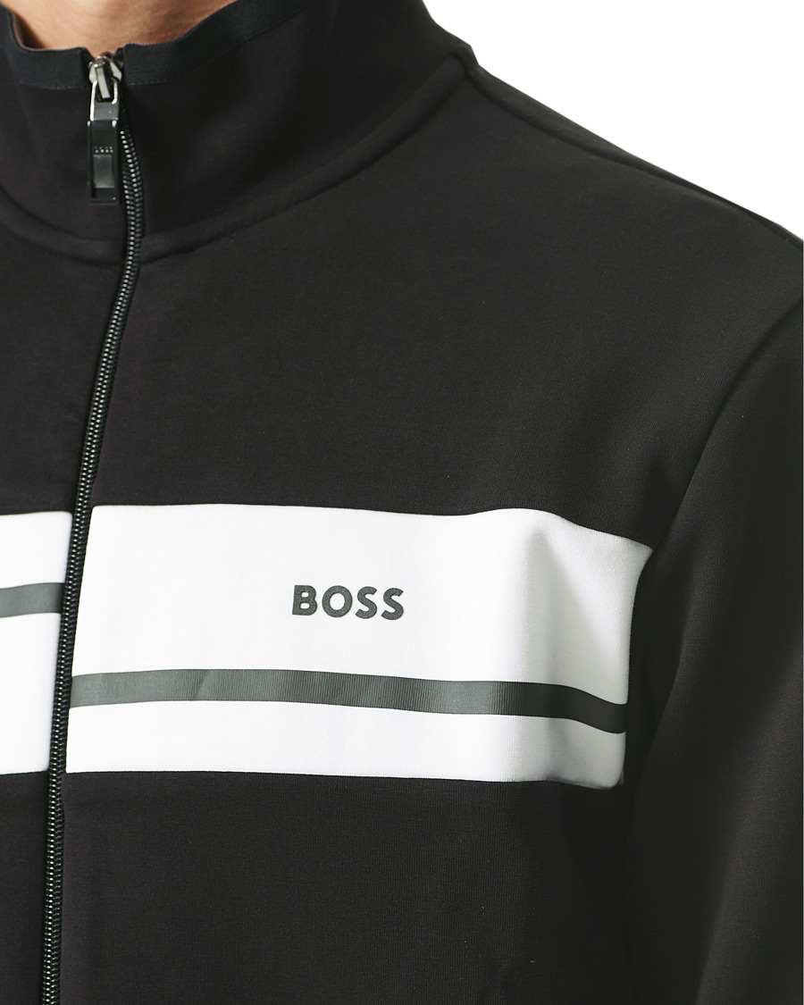 Herren | Pullover | BOSS GREEN | BOSS Athleisure Skaz Full Zip Black