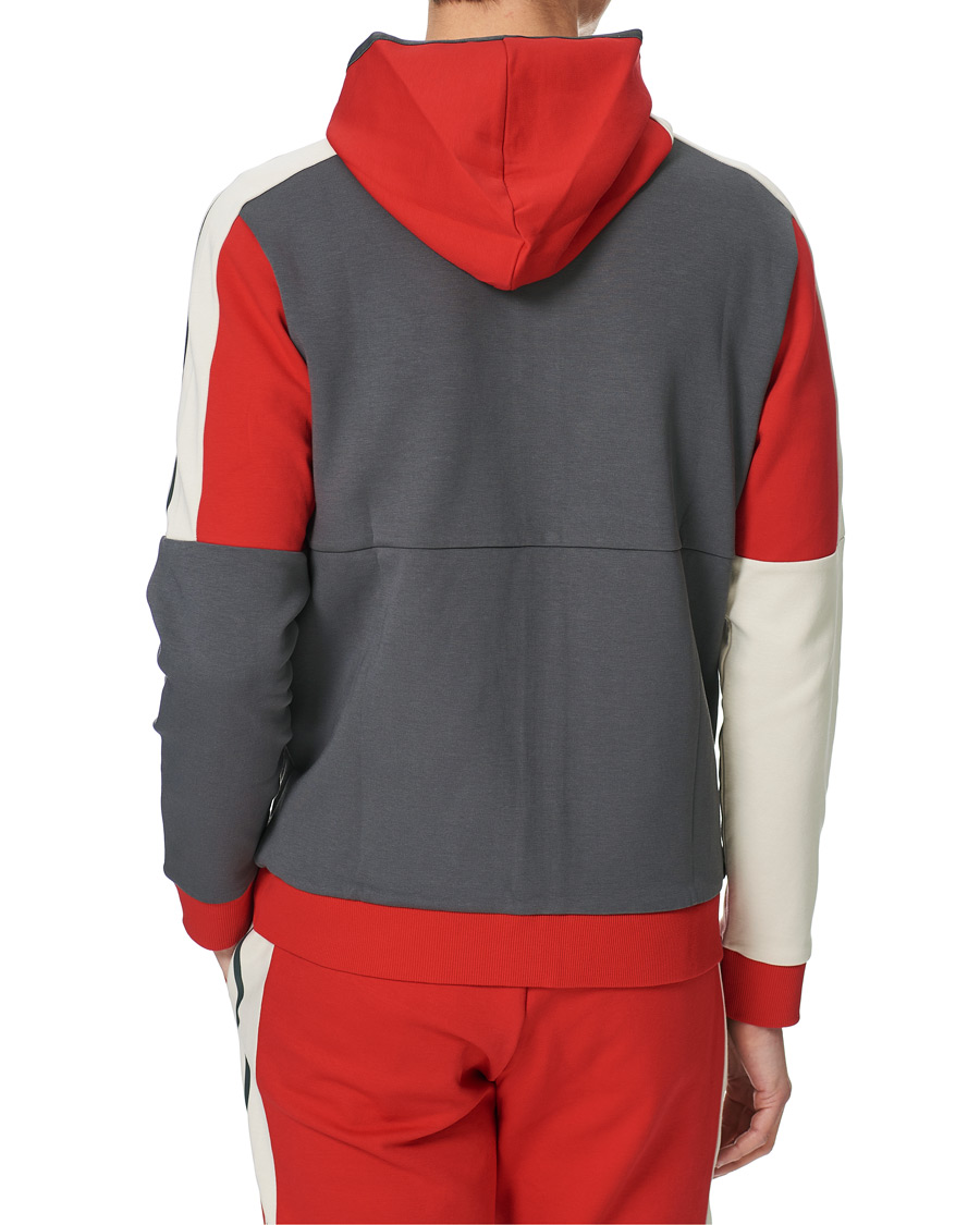 Herren | Pullover | BOSS GREEN | BOSS Athleisure Saggy Full Zip Hoodie Dark Grey